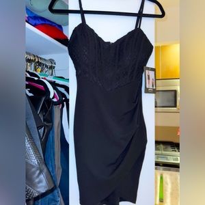 Privy little black dress size small NWT